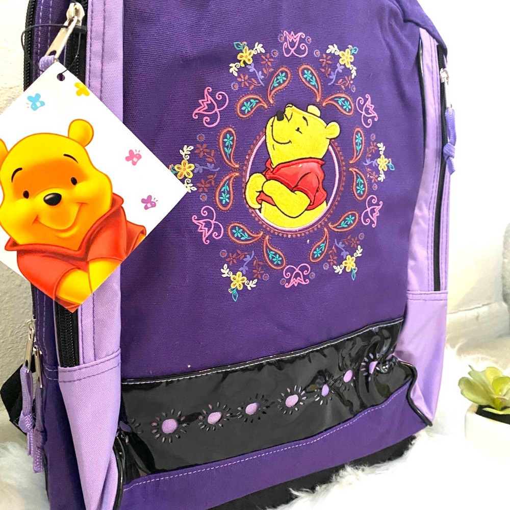 New Winnie the Pooh purple backpack - Picture 6 of 9